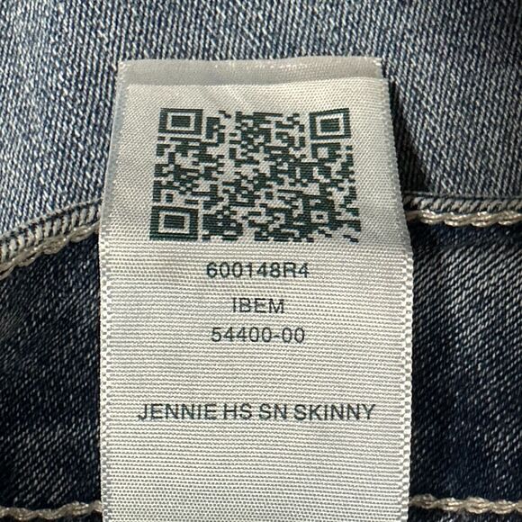 NWT True Religion Women Jeans 28 Jennie Crystal Viper Mid Rise Curvy Skinny $179 - Picture 11 of 13